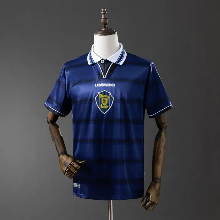 Retro Scotland 1998 World Cup Finals Kit