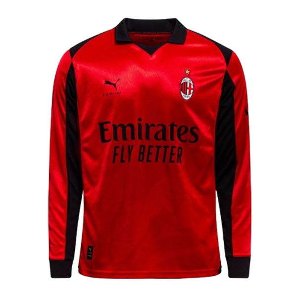 25/26 AC Milan Fourth Kit - Red Version