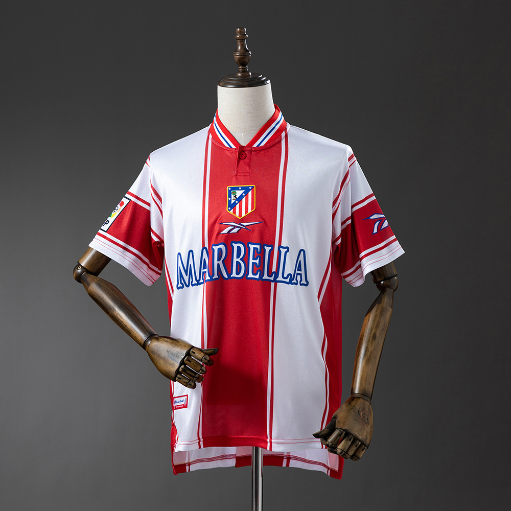 Retro Atletico Madrid 1999-00 Home Kit