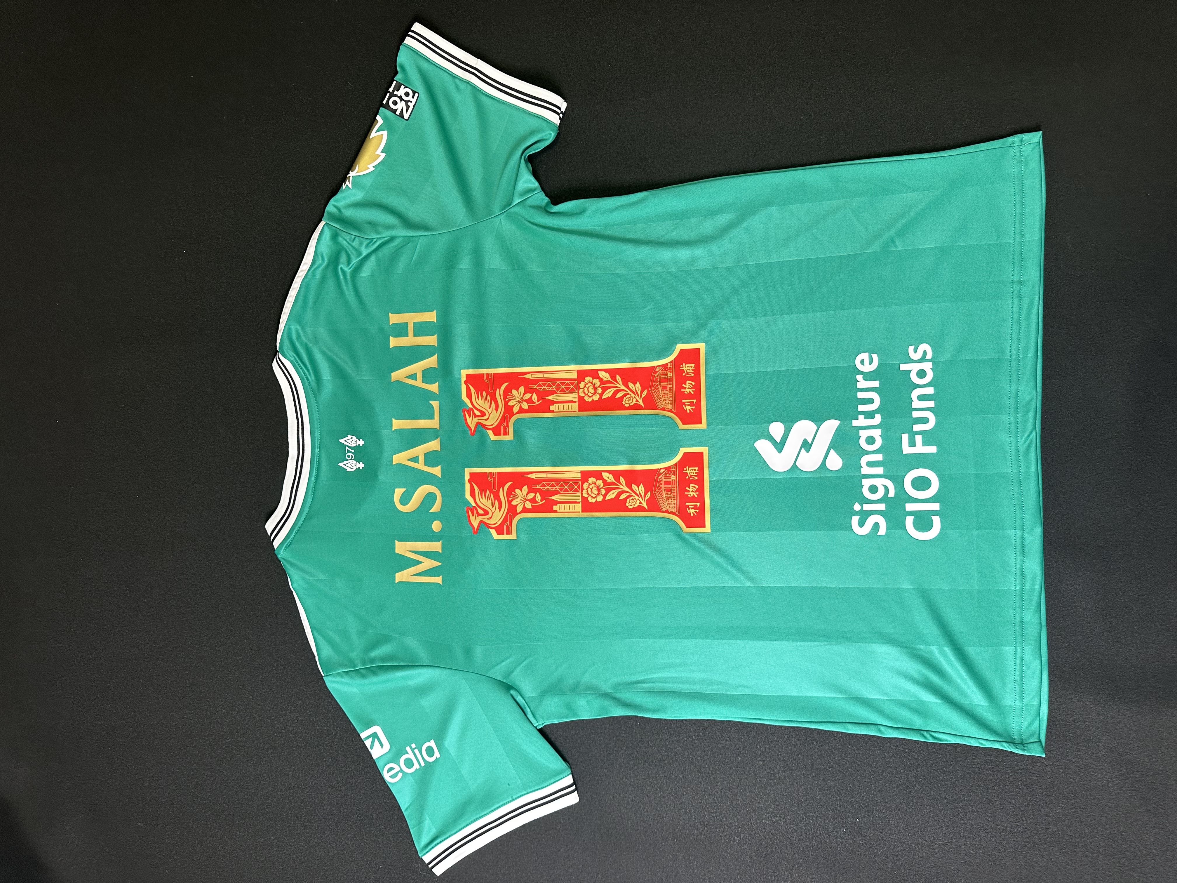 (S-4XL)25/26 Special Badge for Diogo Jota + Special Liverpool 'Hong Kong' Kit Font Third Kit