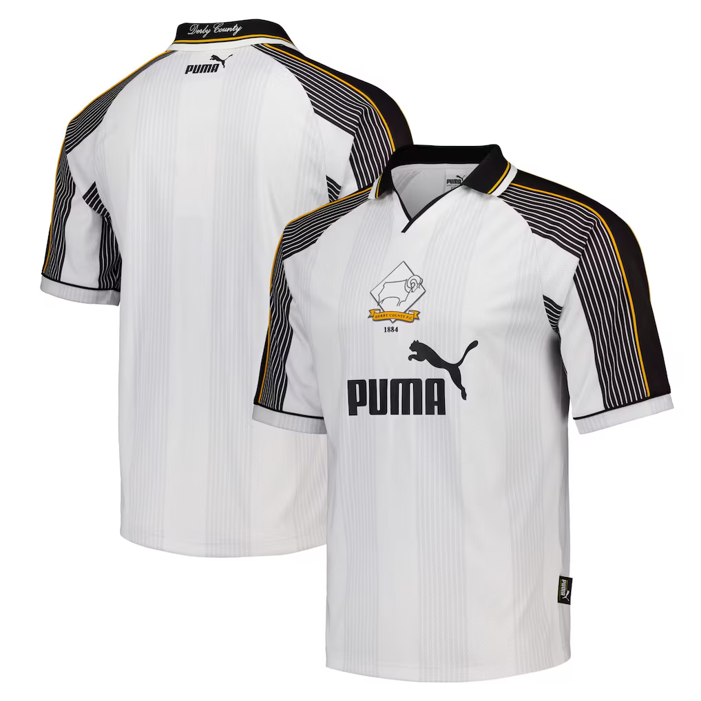 Derby County 1995/96 Home Jersey – 30th Anniversary of Promotion to the Premier League