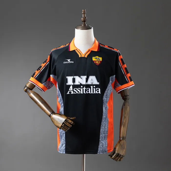 1998-99 AS Roma Retro Third Kit
