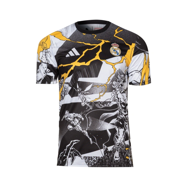 25/26 Real Madrid x Marvel x All Blacks Pre-Match Jersey