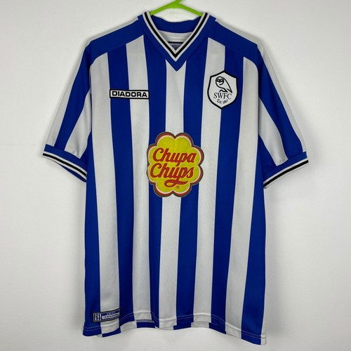 Retro Sheffield Wednesday 2001 Home Kit 1:1 Thai quality