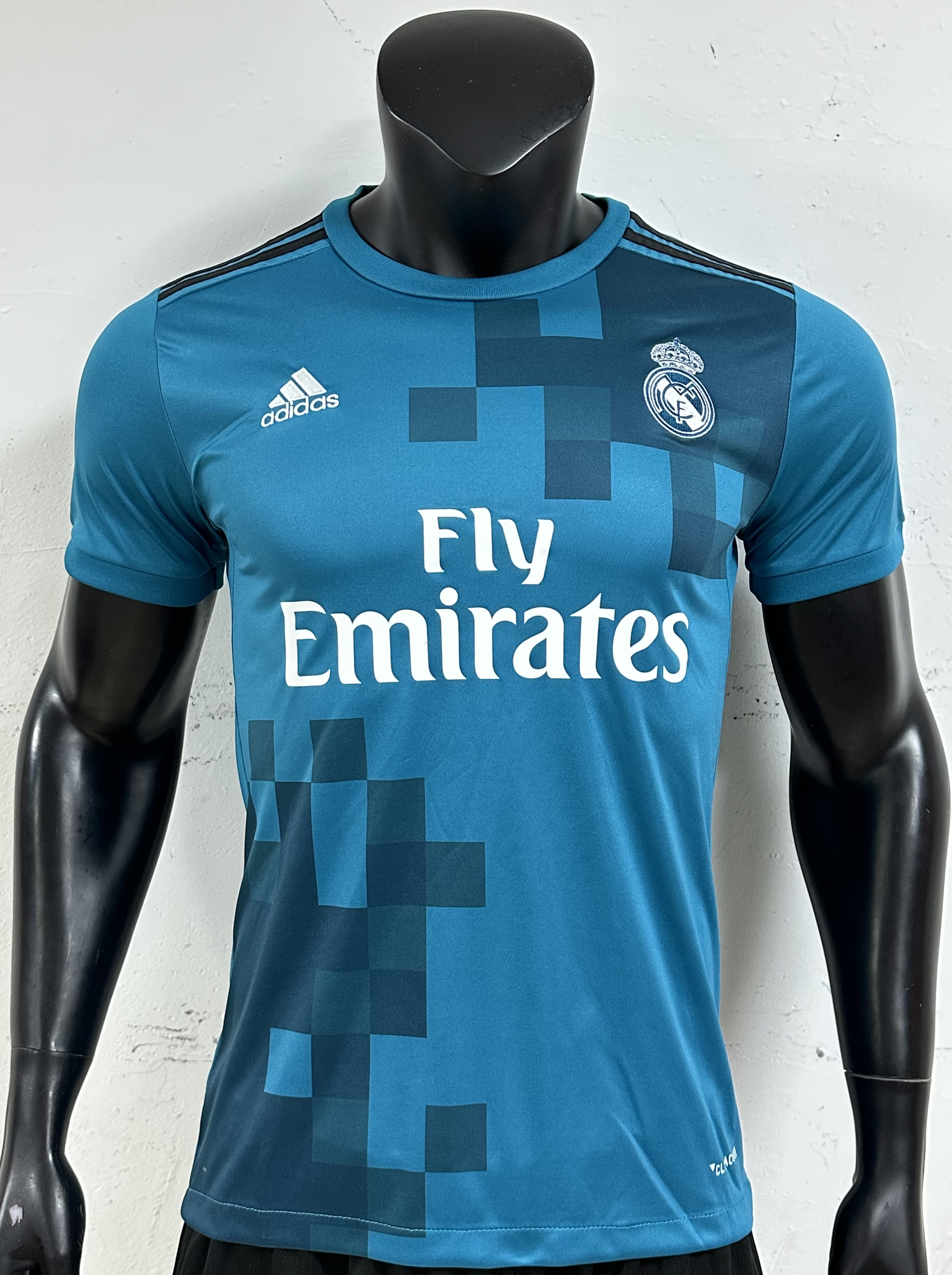 17/18 Retro Real Madrid's second away game 1:1 Thai Quality