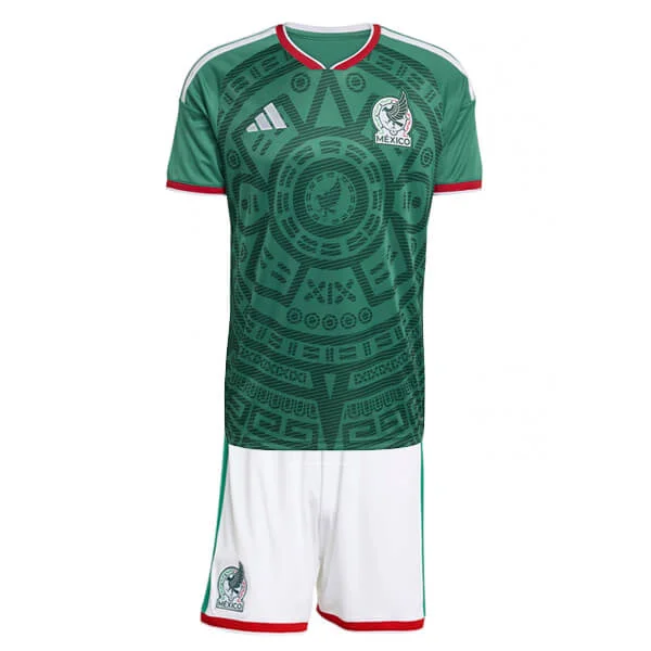 Kids 2026 Mexico Home Jersey