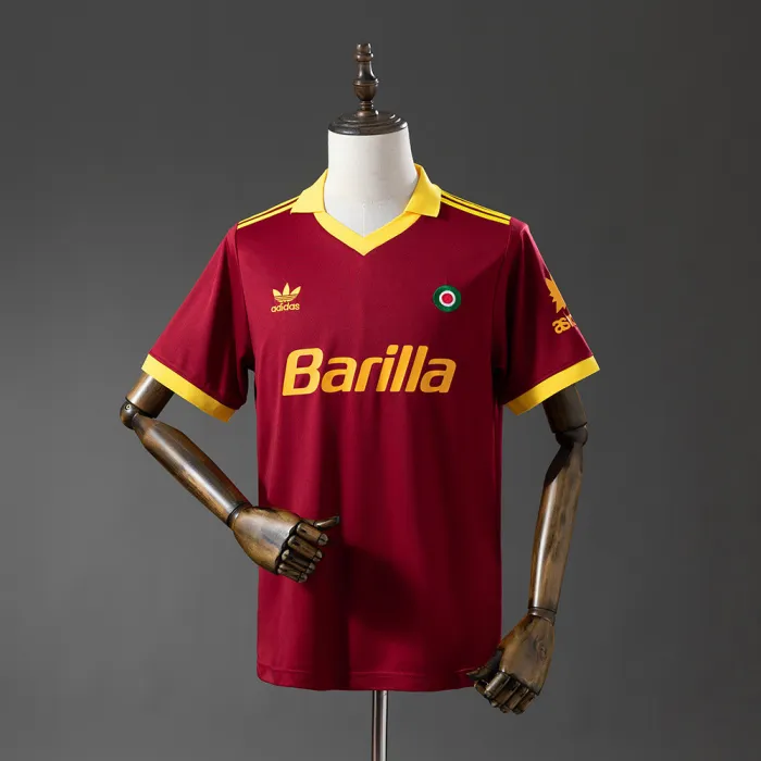 1991-92 AS Roma Retro Home Kit