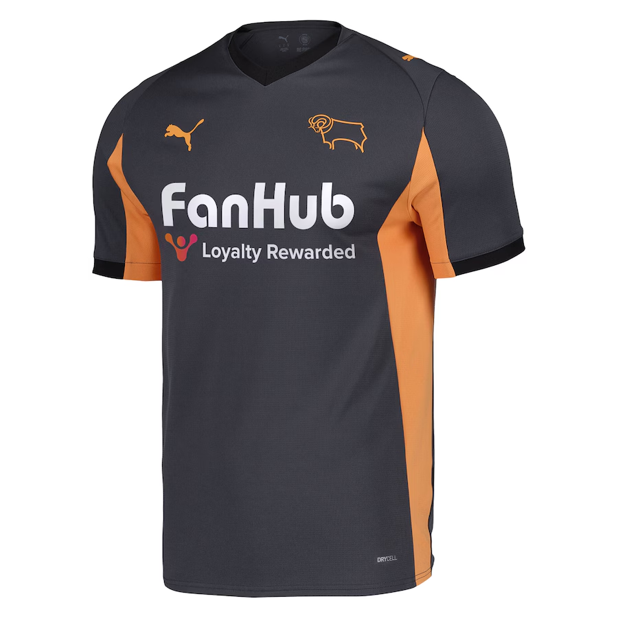25/26 Derby County Away Football Shirt 1:1 Thai Quality