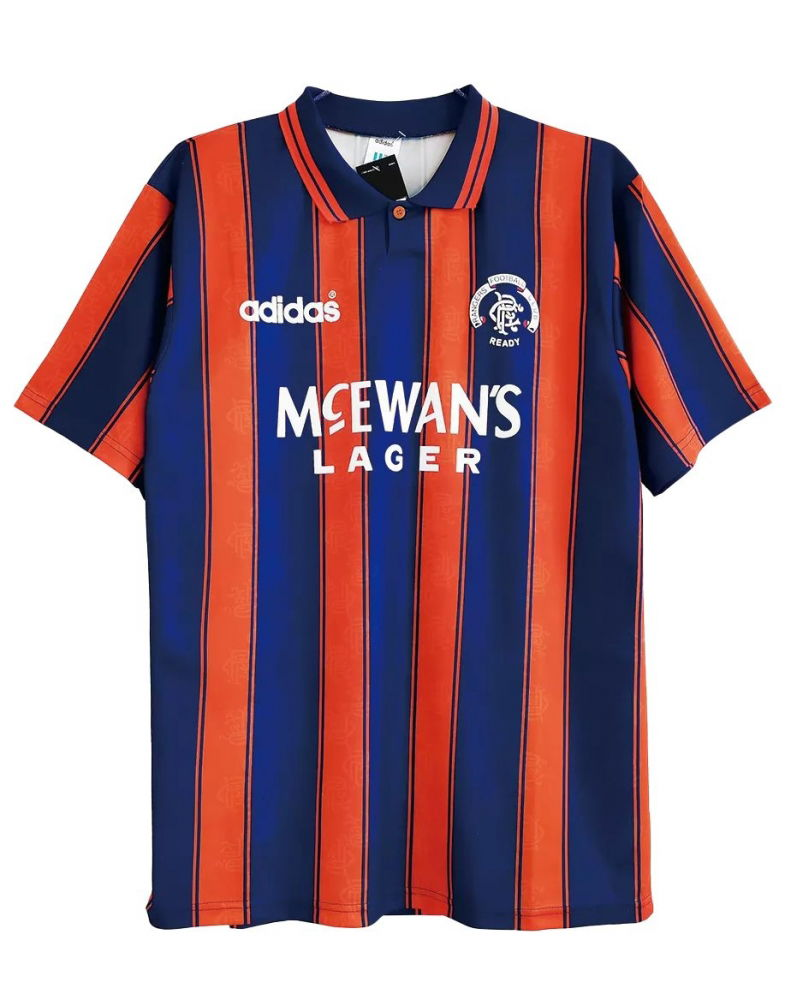 Retro 93-94 Rangers away soccer jersey
