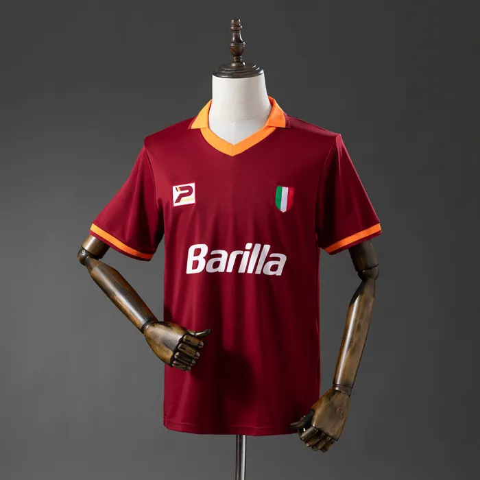 1983-84 AS Roma Retro Home Kit