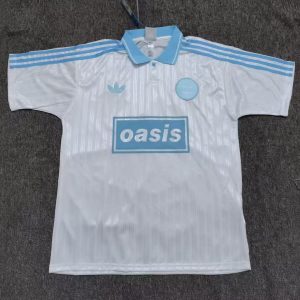 (S-4XL)2025 Oasis Tour Jacquard Blue Jersey