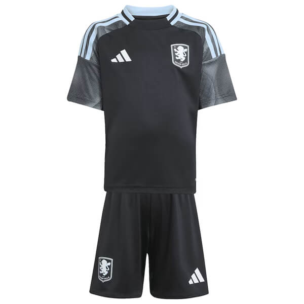 25/26 Villa Away Football Shirt Kids' Sizes