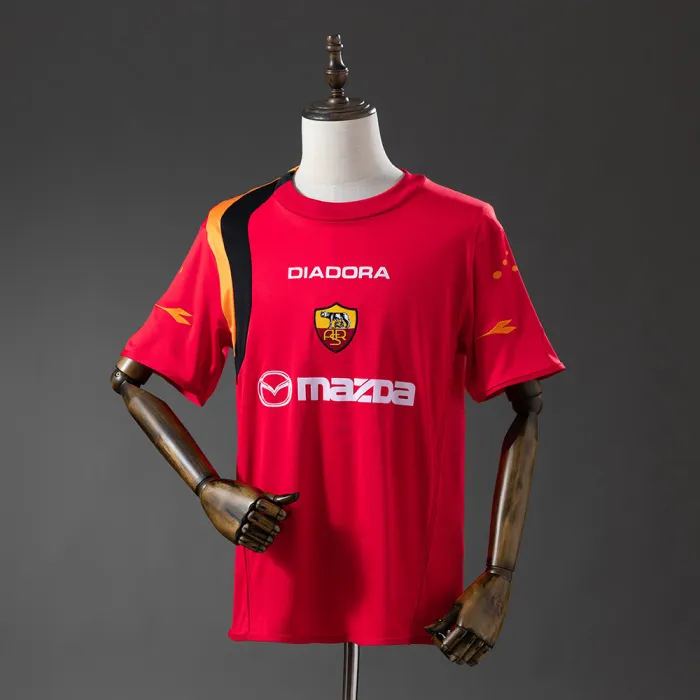 2004-05 AS Roma Retro Home Kit