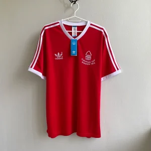 1977-80 Retro Nottingham Forest Home Football Jersey 1:1 Thai Quality