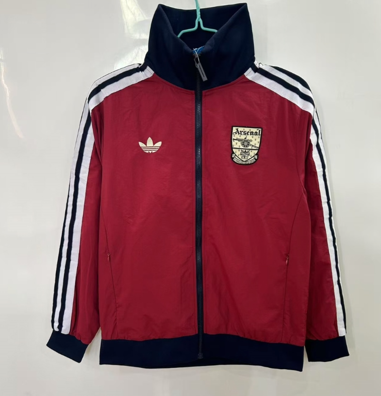 25-26 Arsenal red Windbreaker Jacket