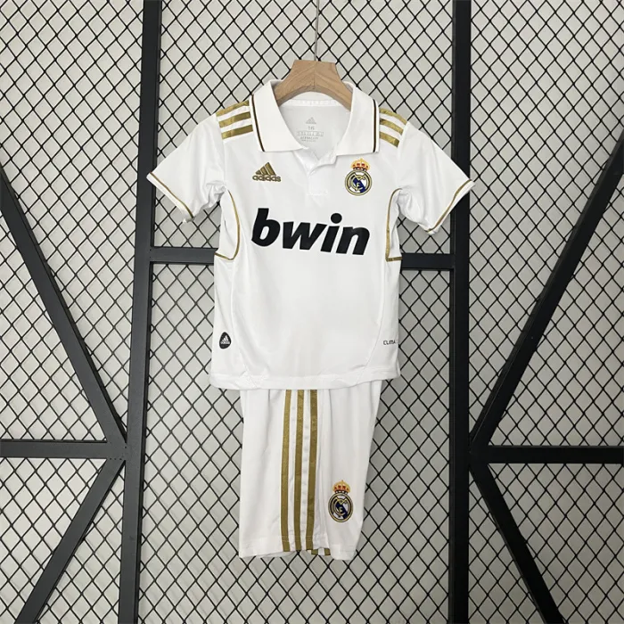 Retro Kids Real Madrid 2011-12 Home Kit