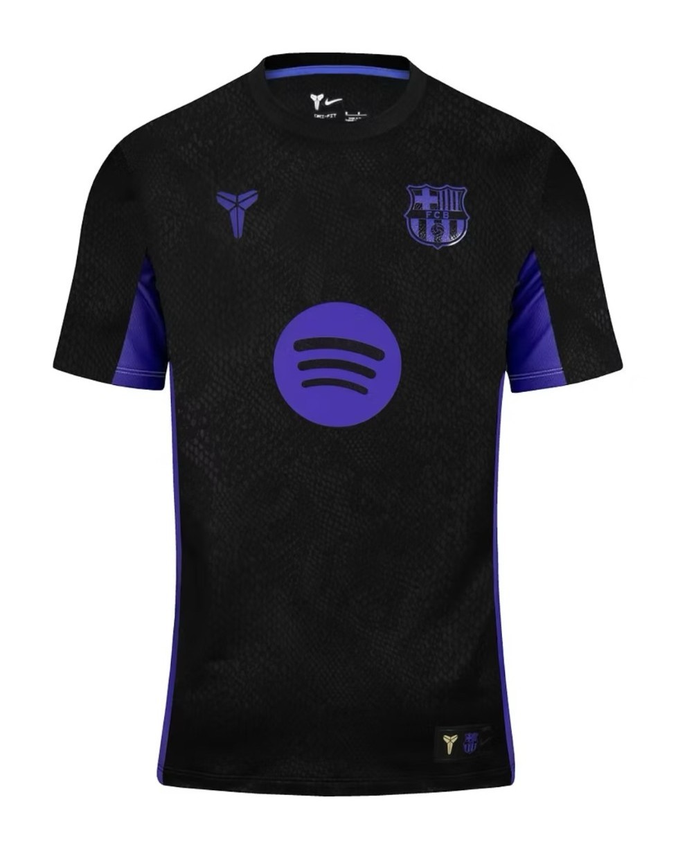 25/26 Barcelona 25-26 'Mamba' Away Black 1:1 Thai Quality